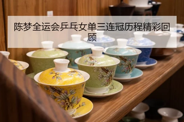 陈梦全运会乒乓女单三连冠历程精彩回顾